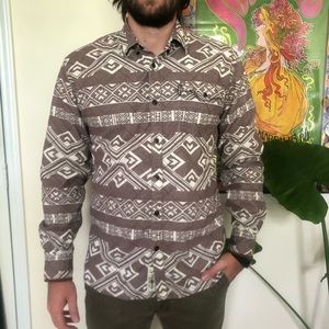 Southwest style button down